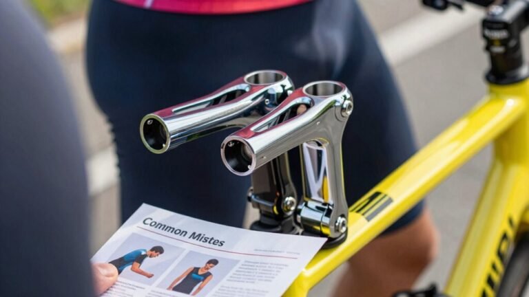 seleção de extensão ajustável para bicicleta