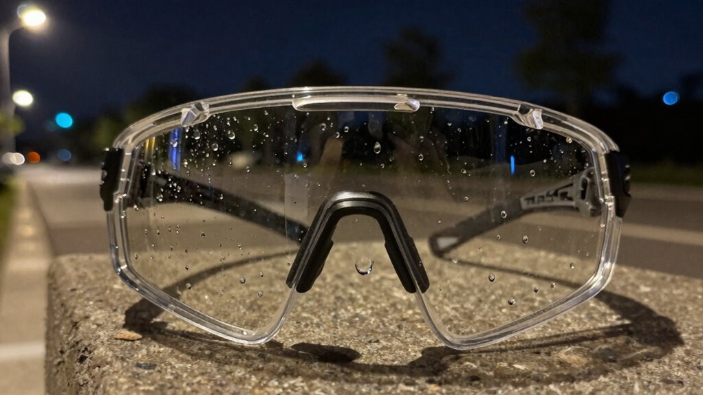 tecnologia de óculos de ciclismo anti-embaçamento