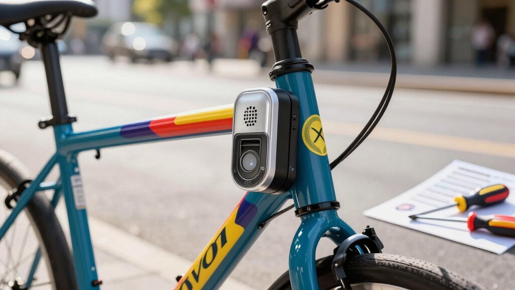 o alarme de bicicleta aumenta a segurança