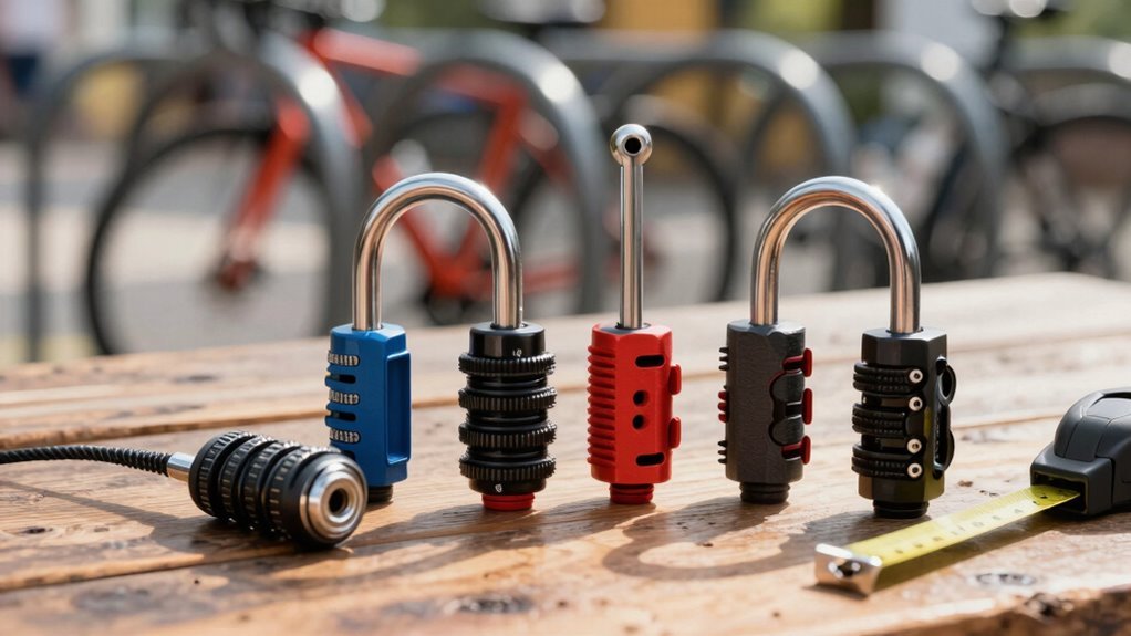 essenciais de segurança para cadeados de bicicleta