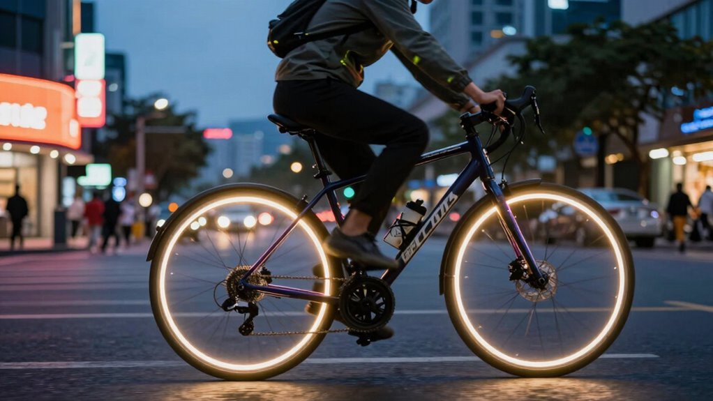 segurança de bicicletas através da visibilidade