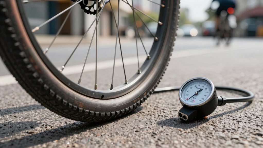 essenciais da pressão dos pneus de bicicleta