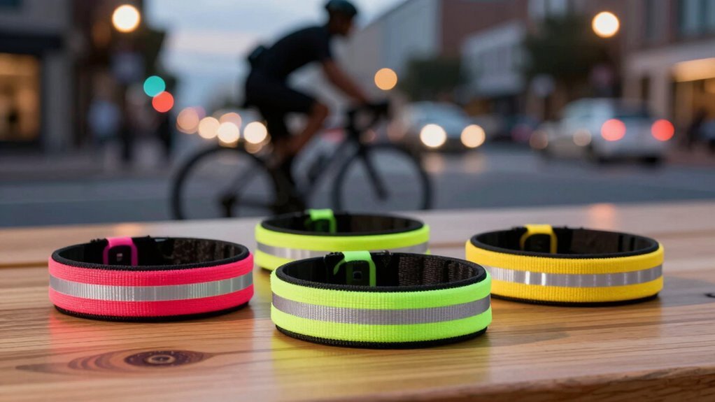 A visibilidade da bicicleta aumenta a segurança