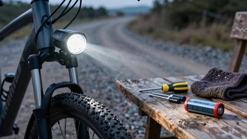 dicas de manutenção para luz de bicicleta