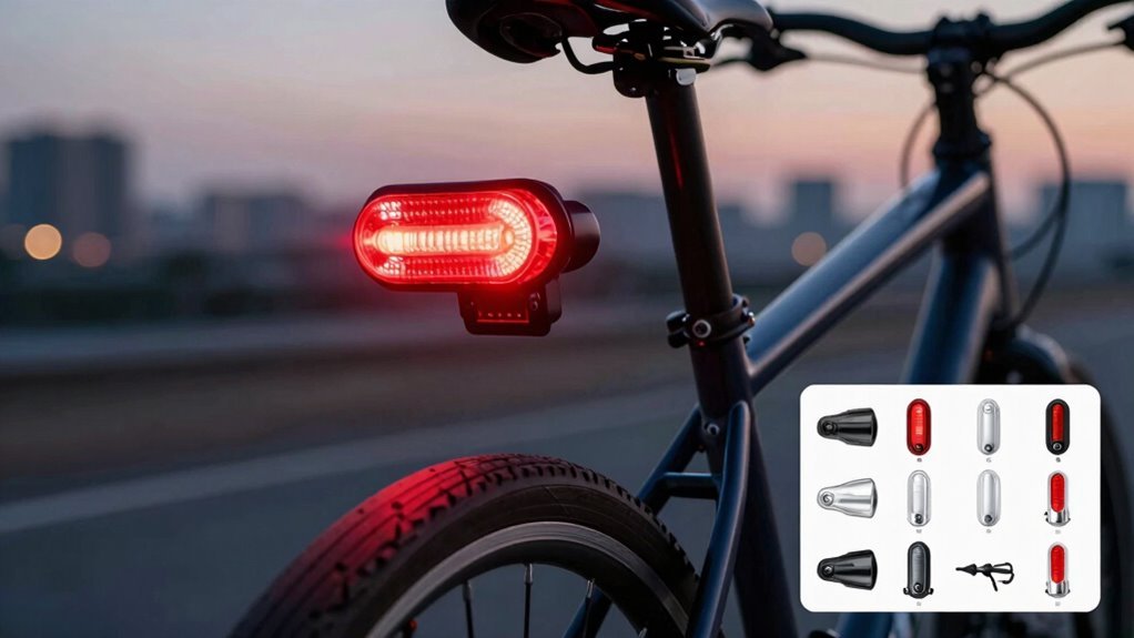 sensor de freio luzes de bicicleta