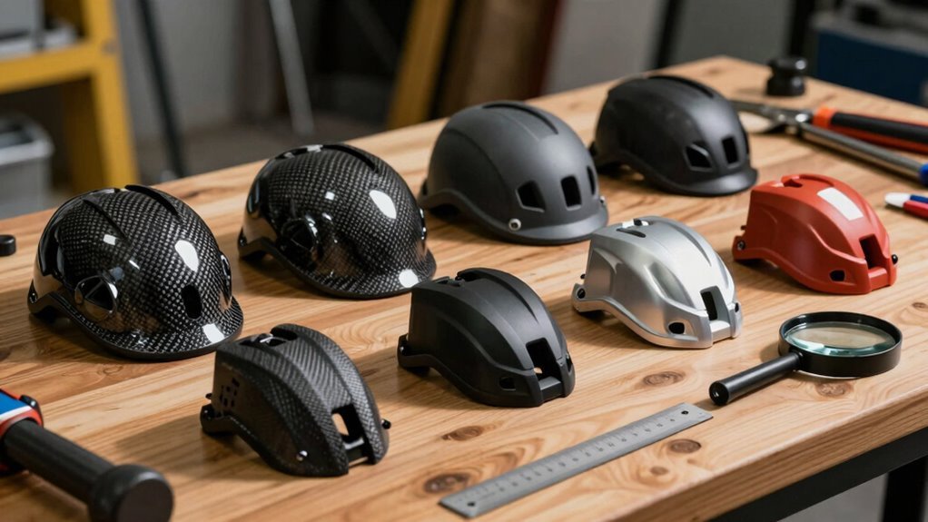 escolhendo suportes de capacete duráveis