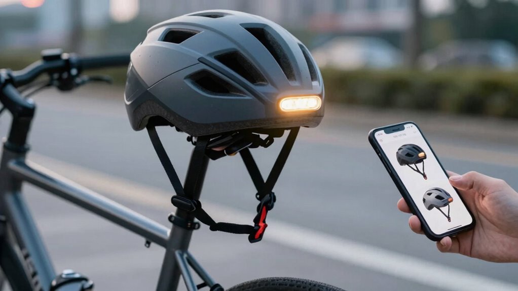 escolhendo capacetes com luzes integradas