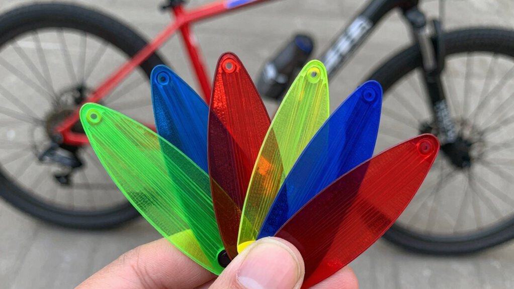 escolhendo refletores de visibilidade lateral