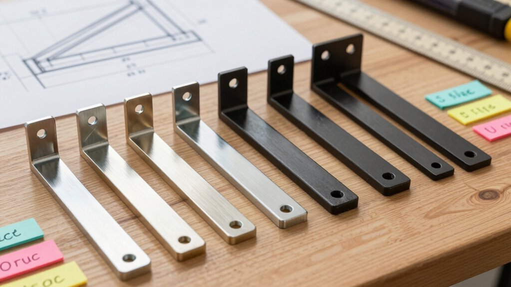 escolhendo suportes para fechaduras