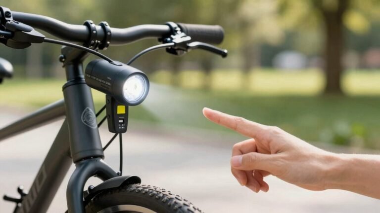 escolhendo luzes de bicicleta recarregáveis