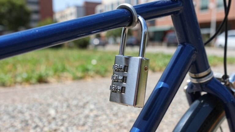 dicas para cadeados de combinação para bicicleta