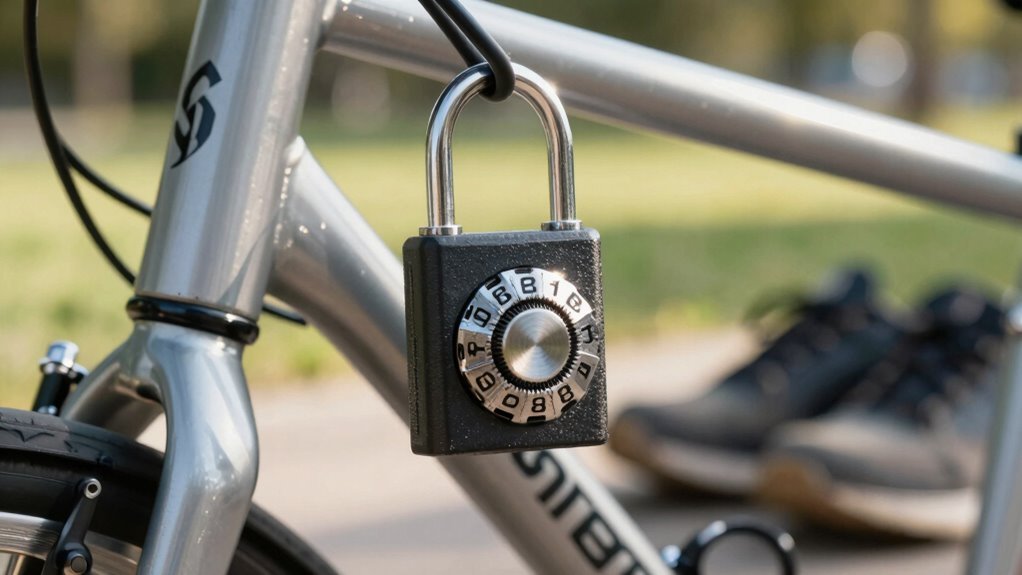 cadeados de combinação para bicicletas