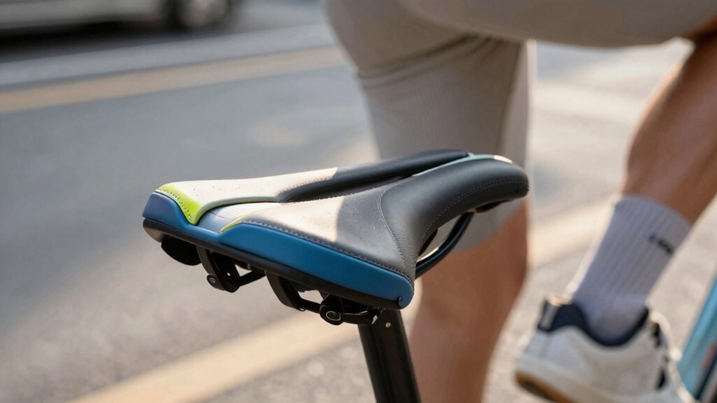 essenciais de selim de bicicleta confortável