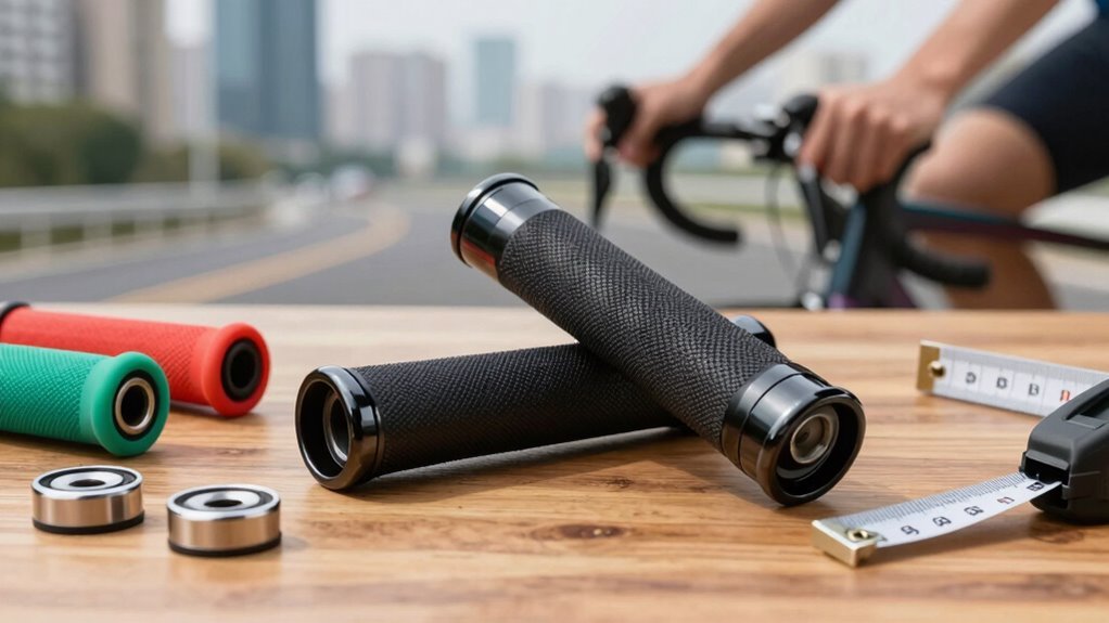 O pegador confortável melhora o ciclismo