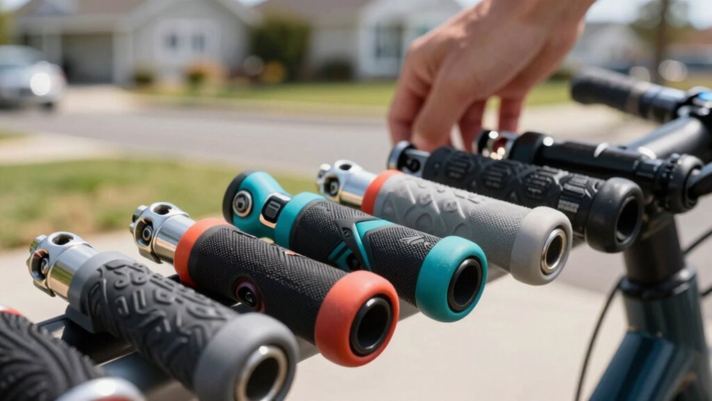 pega confortáveis para ciclismo