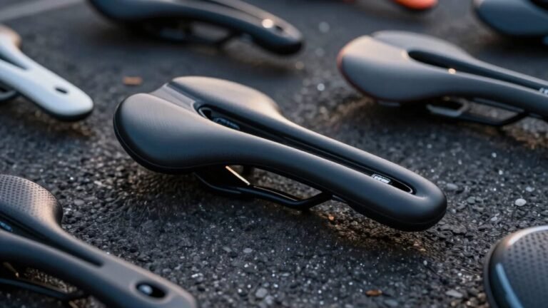 saddles de bicicleta de estrada confortáveis