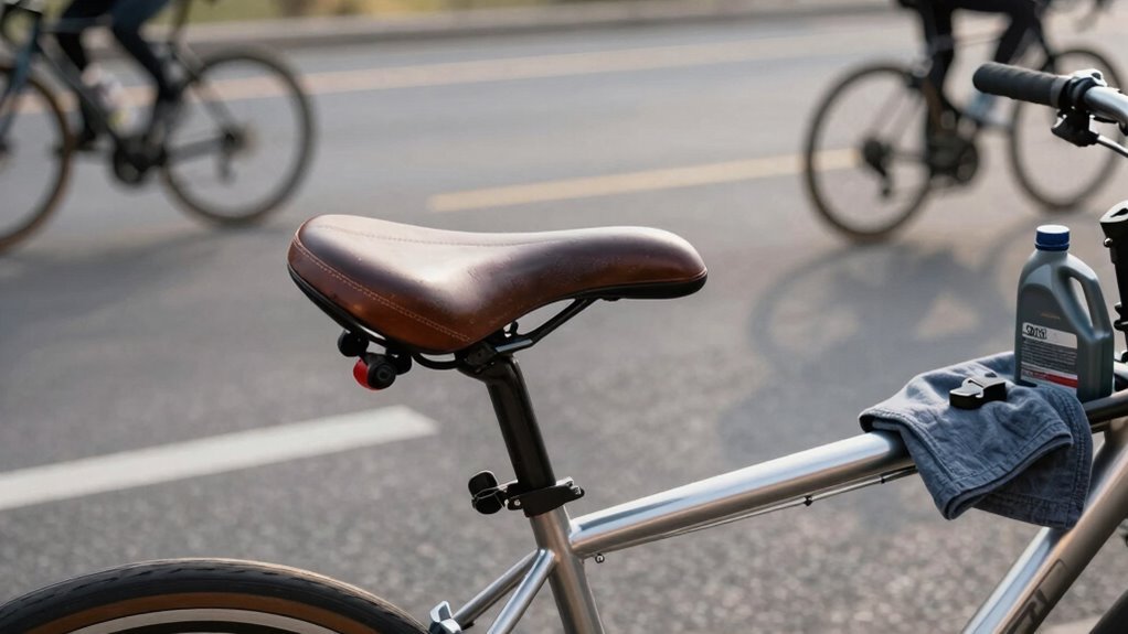 Saddles confortáveis para andar em asfalto