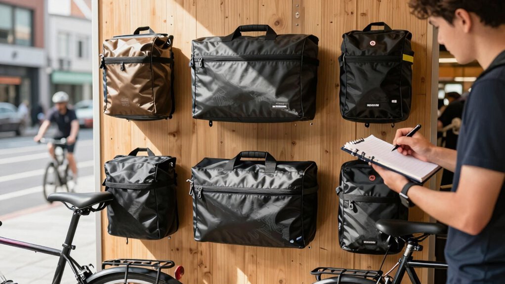 guia de seleção de bolsas laterais compactas