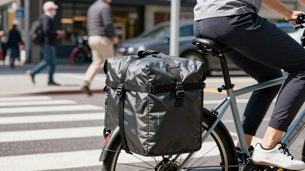 panniers compactos para ciclismo urbano