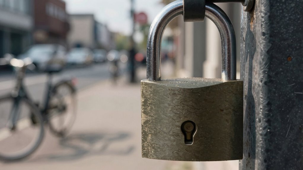 material essencial do cadeado u durável