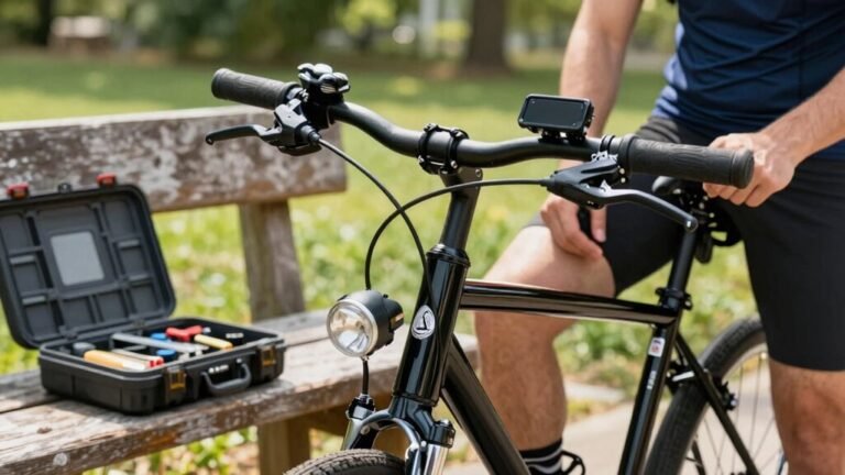 guia de acessório para extensão de guidão