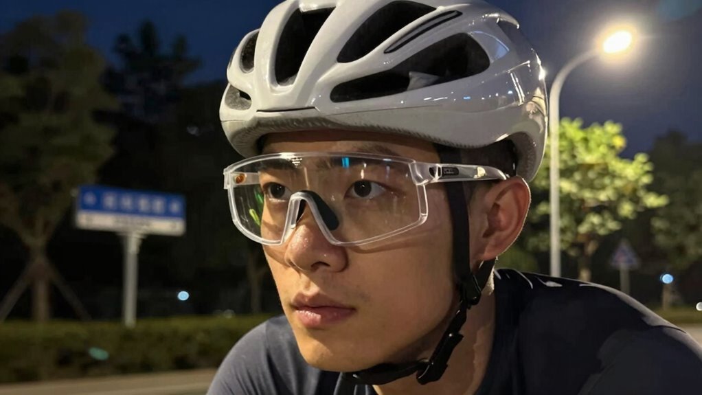 compatibilidade de capacetes com óculos