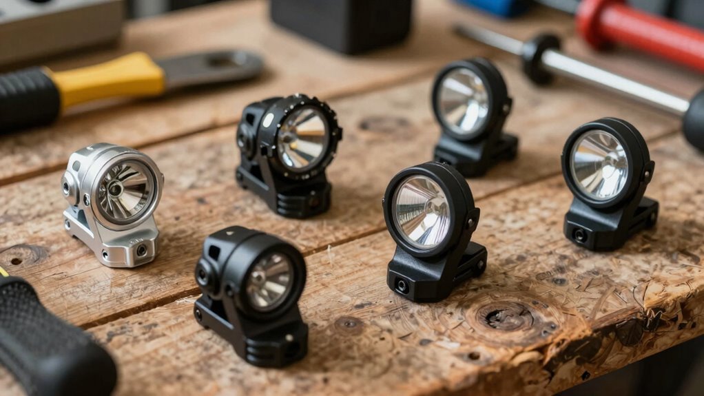 recursos de suporte para luz de capacete