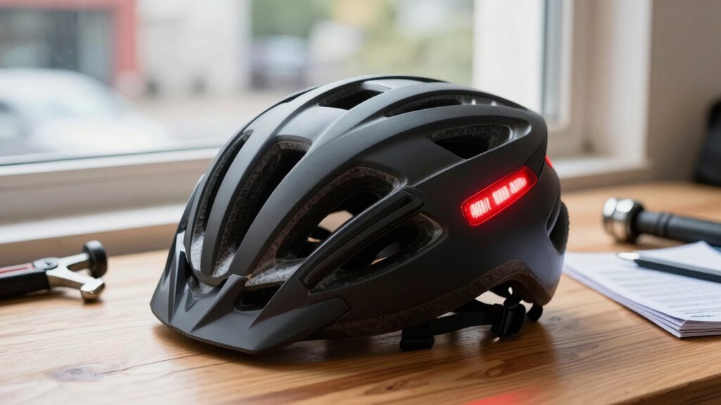 segurança e manutenção de capacetes