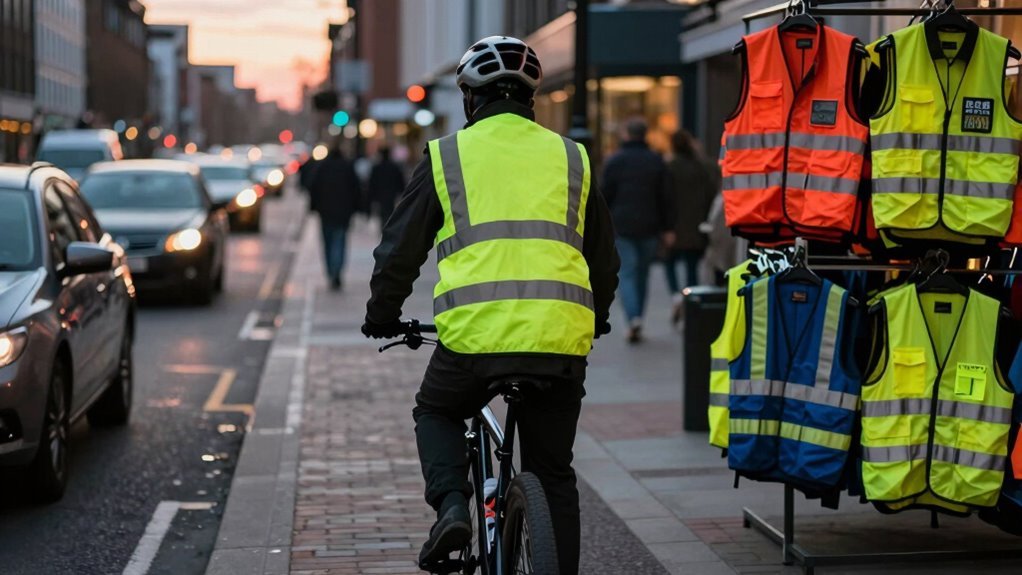 coletes de segurança de alta visibilidade