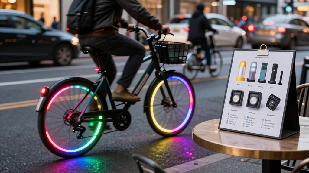 leds para ciclismo urbano
