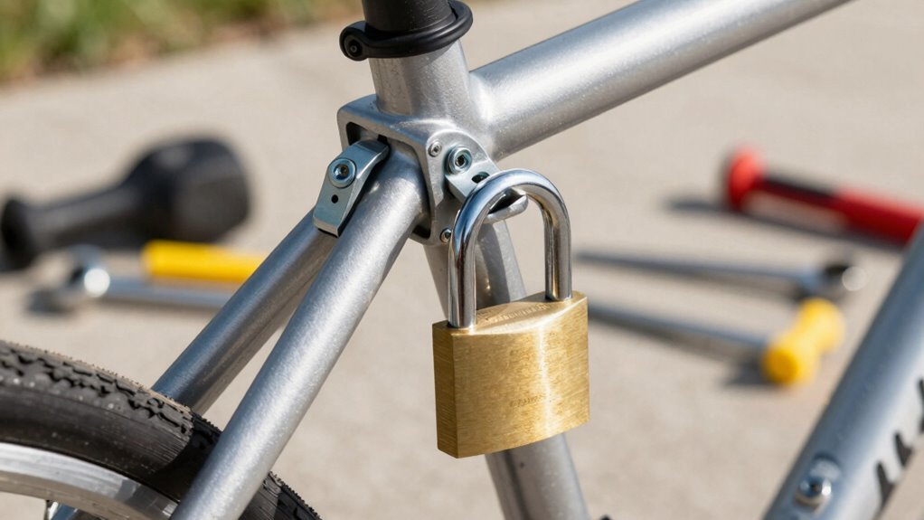 técnicas de instalação de suporte para fechaduras