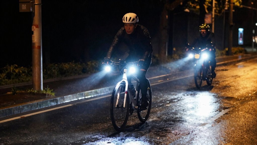 essenciais de visibilidade para ciclismo noturno