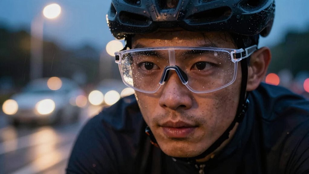 proteção de visibilidade para ciclismo noturno