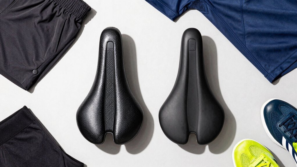 selas acolchoadas vs selas não acolchoadas