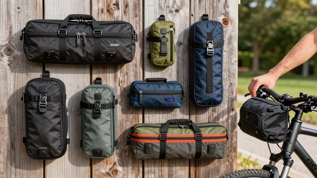 bolsas de guidão de liberação rápida disponíveis