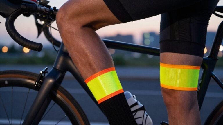 faixas refletivas para ciclistas