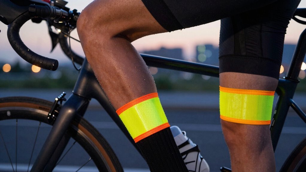 faixas refletivas para ciclistas