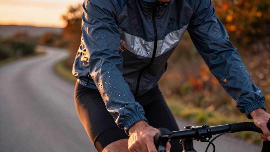 impermeável respirável ajustável