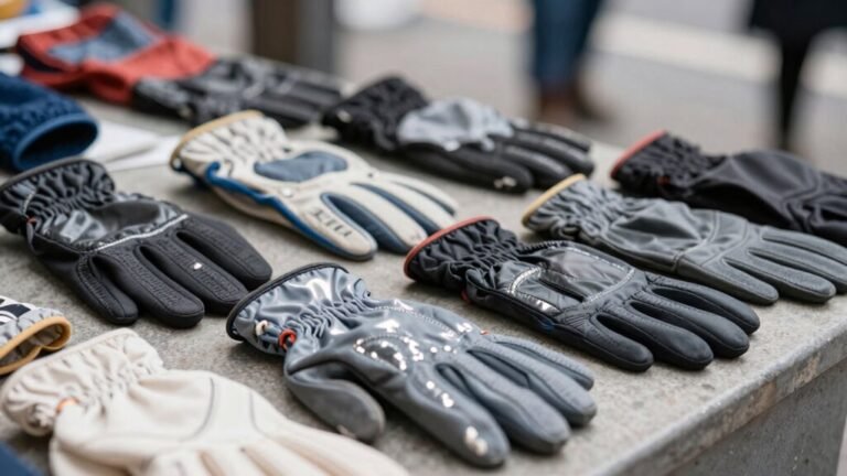 luvas de padronagem refletiva para o transporte