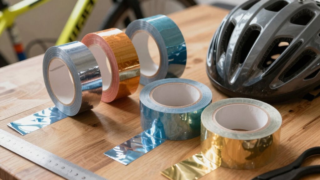 guia de seleção de fita refletiva