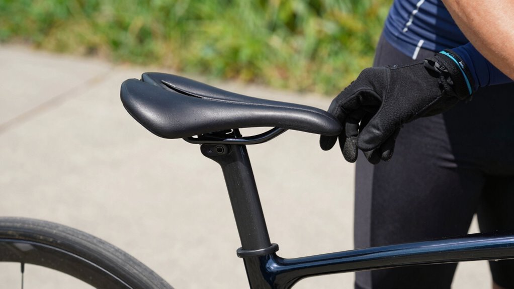 o alinhamento da sela previne desconforto