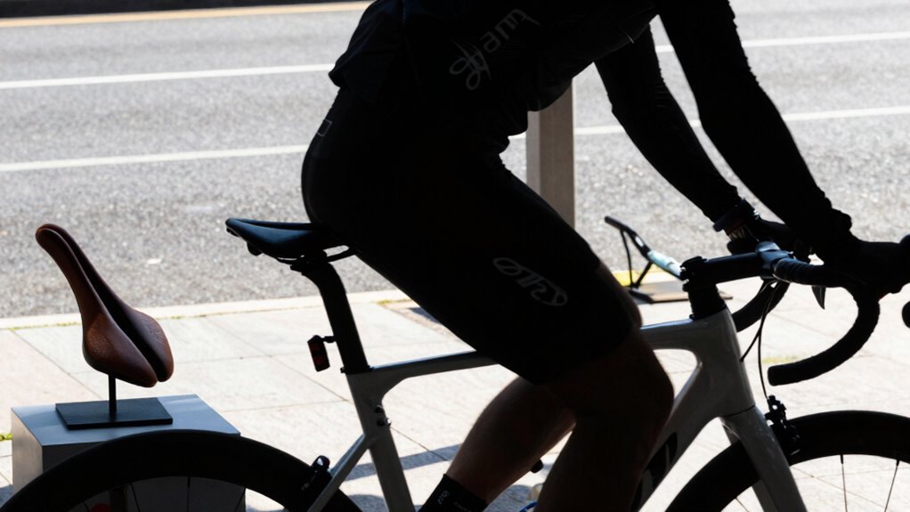 a forma do selim influencia a postura na bicicleta