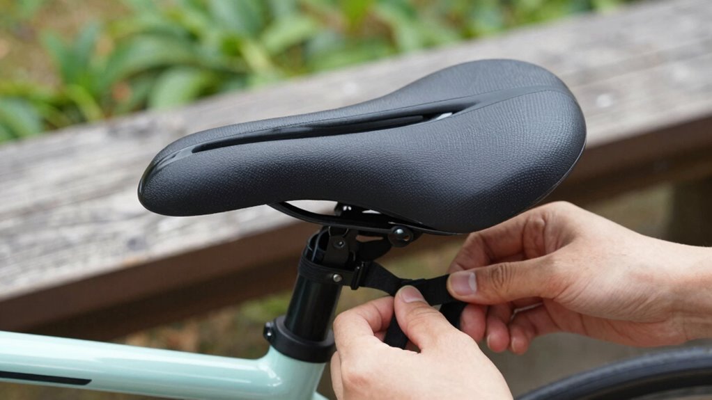 capa de assento em gel segura