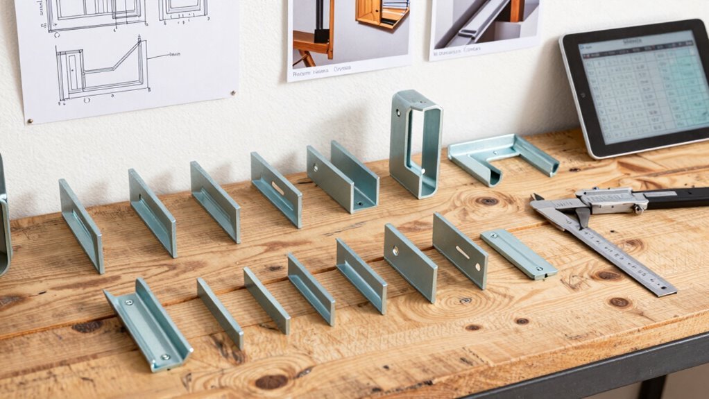 instalação de suporte para fechadura segura