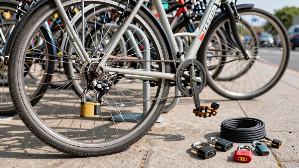 segure sua bicicleta corretamente