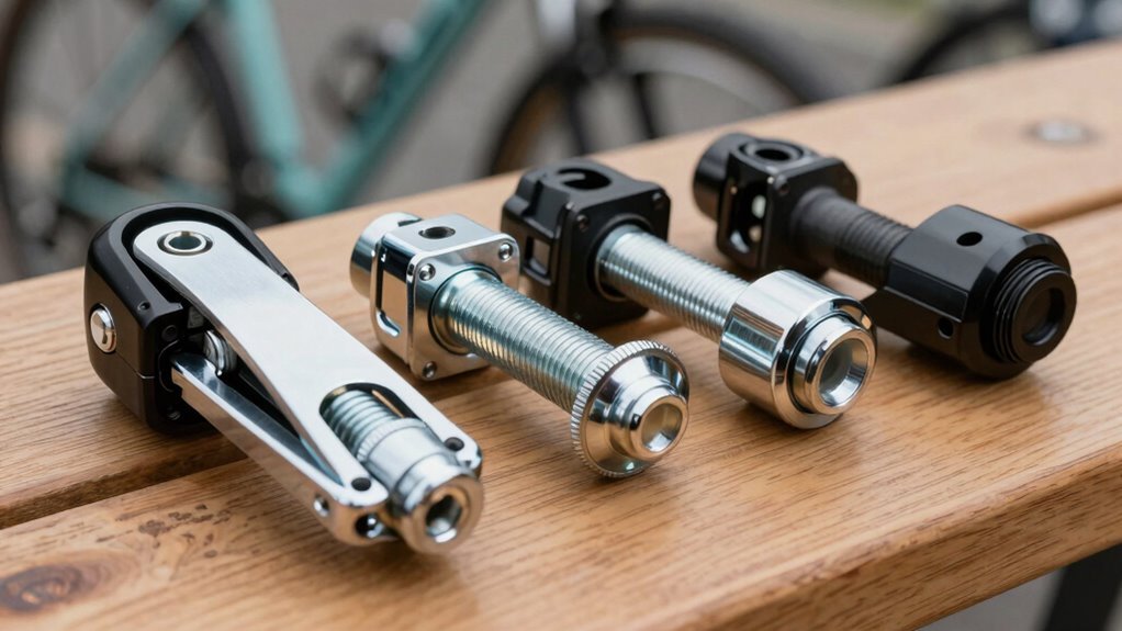 segurança para componentes de bicicleta