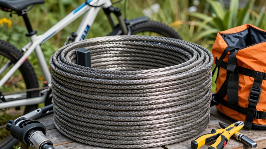 acessório de segurança para cabo de aço