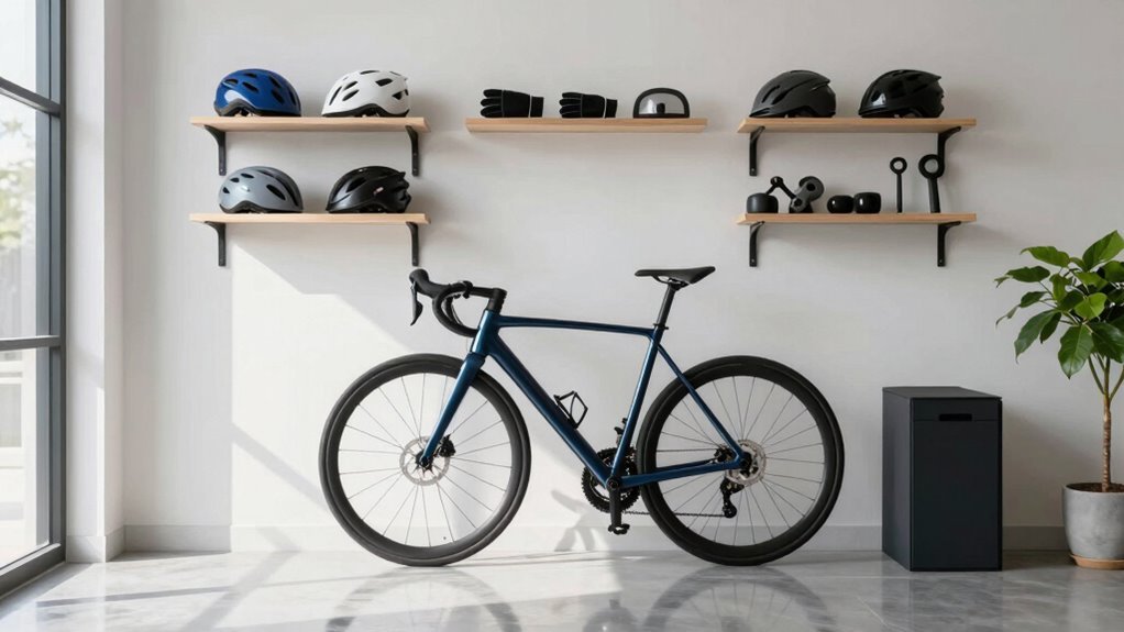 armazenar proteger limpar bicicleta