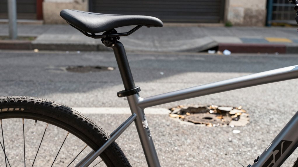 suspensão de selim absorção de choque