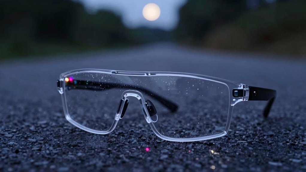 óculos de ciclismo antiembaçantes transparentes